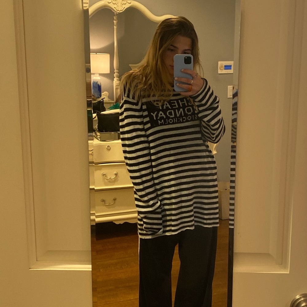 Cheap Monday striped sweater size L